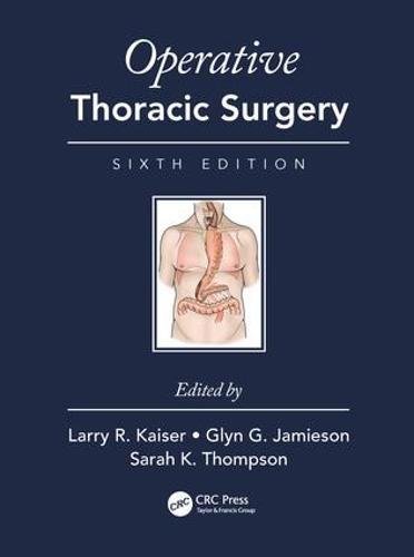 Beispielbild fr Operative Thoracic Surgery zum Verkauf von GF Books, Inc.