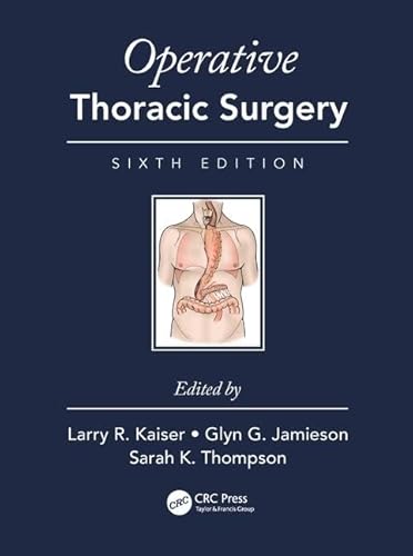 Imagen de archivo de Operative Thoracic Surgery 6Ed (Pb 2018) a la venta por Basi6 International