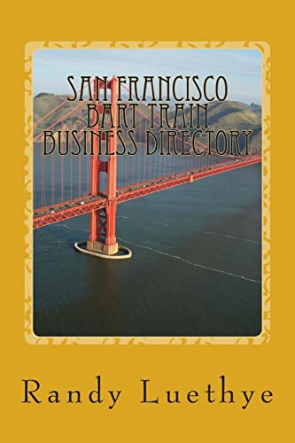 9781482395457: San Francisco BART Train Business Directory [Idioma Ingls]