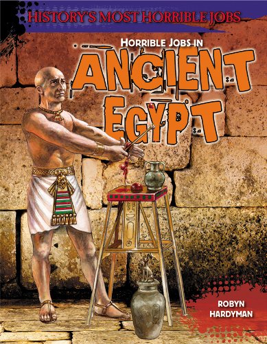 Beispielbild fr Horrible Jobs in Ancient Egypt zum Verkauf von Better World Books: West