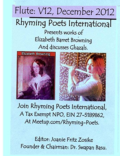 Stock image for Flute, Dec 2012: A Rhyming Poetry Magazine: Vol 12 for sale by Revaluation Books