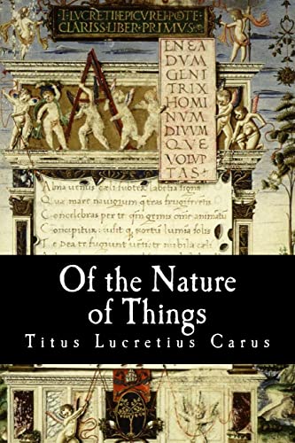 Of the Nature of Things (9781482545241) by Carus, Titus Lucretius
