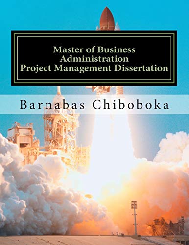 9781482598209: Master of Business Administration-Project Management Dissertation: NGO Project failure-Zambian Case Study