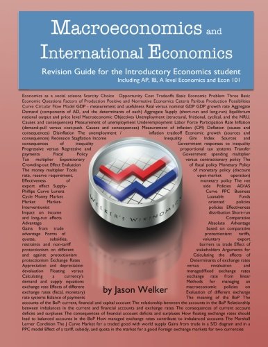 Beispielbild fr Macroeconomics and International Economics Revision Guide: for the Introductory Economics student zum Verkauf von WorldofBooks