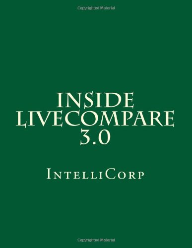 Beispielbild fr Inside LiveCompare 3.0 zum Verkauf von Revaluation Books