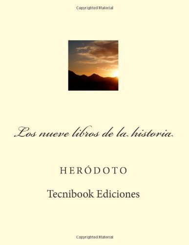 9781482698244: Los nueve libros de la historia