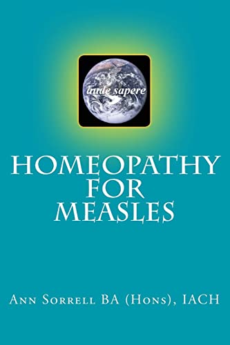 Imagen de archivo de Homeopathy for Measles a la venta por THE SAINT BOOKSTORE