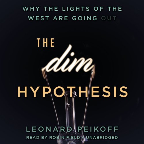 Beispielbild fr The Dim Hypothesis: Why the Lights of the West Are Going Out [With CDROM] zum Verkauf von Buchpark