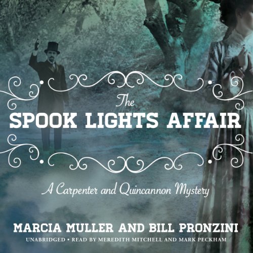 Stock image for The Spook Lights Affair (Carpenter and Quincannon Mysteries, Book 2)(LIBRARY EDITION) for sale by SecondSale