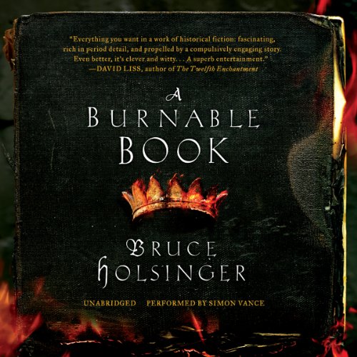 Imagen de archivo de A Burnable Book (John Gower Series, 1) a la venta por Irish Booksellers