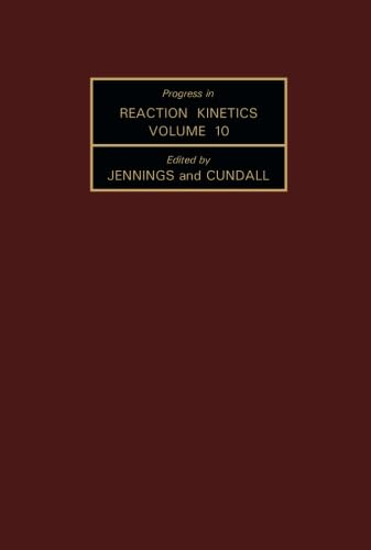 Stock image for Progress in Reaction Kinetics: Volume 10 for sale by Revaluation Books