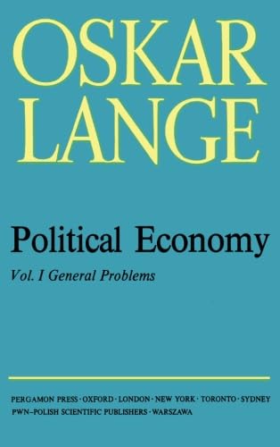 Stock image for General Problems: Political Economy for sale by Revaluation Books