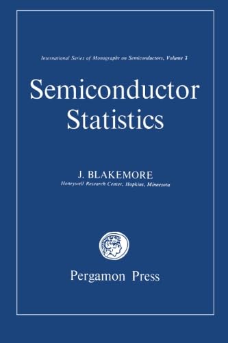 Stock image for Semiconductor Statistics: International Series of Monographs on Semiconductors for sale by GF Books, Inc.