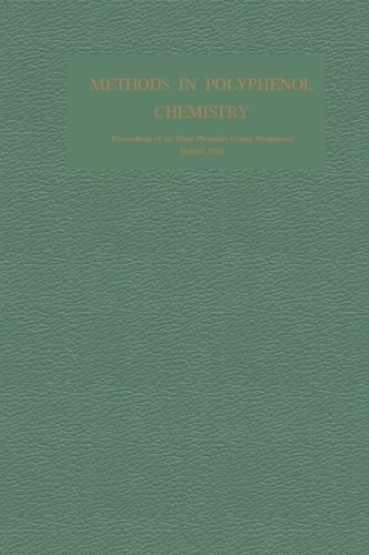 Imagen de archivo de Methods in Polyphenol Chemistry a la venta por Zubal-Books, Since 1961