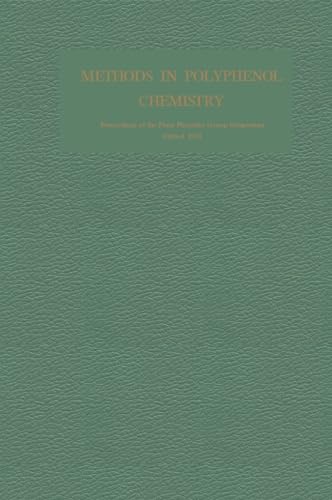 Stock image for Methods in Polyphenol Chemistry: Proceedings of the Plant Phenolics Group Symposium, Oxford, April 1963 for sale by Revaluation Books