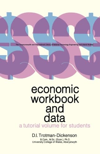 Stock image for Economic Workbook and Data: A Tutorial Volume for Students for sale by Revaluation Books