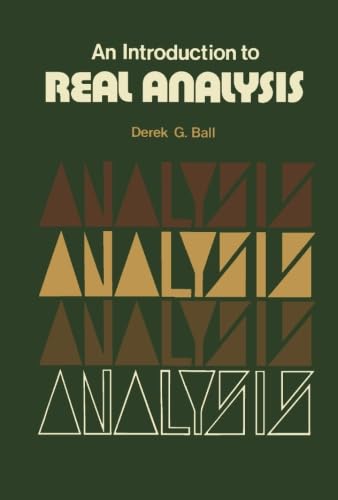 9781483126548: An Introduction to Real Analysis: The Commonwealth and International Library: Mathematical Topics