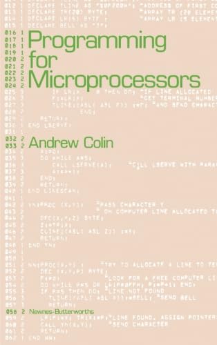 9781483131054: Programming for Microprocessors