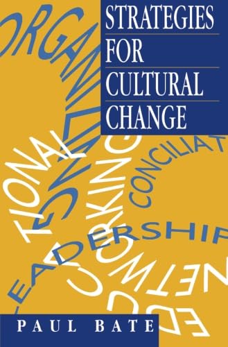 Imagen de archivo de Strategies for Cultural Change a la venta por Revaluation Books