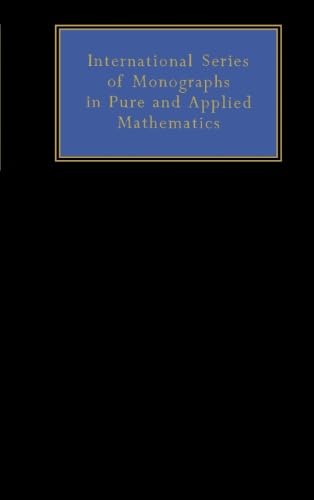 Imagen de archivo de Generalized Analytic Functions: International Series of Monographs on Pure and Applied Mathematics a la venta por Revaluation Books