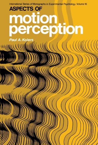 9781483171135: Aspects of Motion Perception: International Series of Monographs in Experimental Psychology