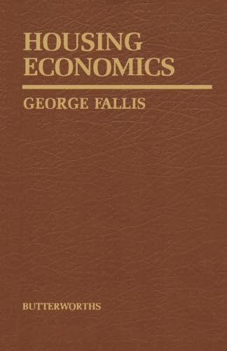 9781483176758: Housing Economics