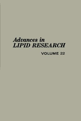 9781483202006: Advances in Lipid Research: Volume 22