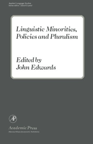 Stock image for Linguistic Minorities, Policies and Pluralism: Applied Language Studies for sale by Revaluation Books