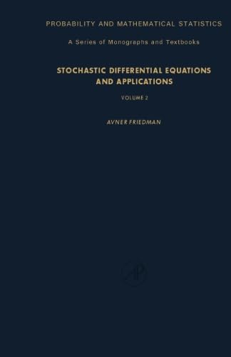 9781483204451: Stochastic Differential Equations and Applications: Volume 2
