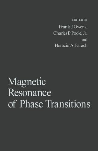 Imagen de archivo de Magnetic Resonance of Phase Transitions a la venta por Revaluation Books