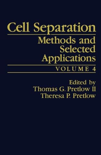 Beispielbild fr Cell Separation: Methods and Selected Applications zum Verkauf von Revaluation Books