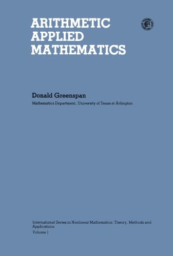 9781483234434: Arithmetic Applied Mathematics