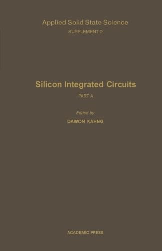 Stock image for Silicon Integrated Circuits: Part A for sale by Revaluation Books
