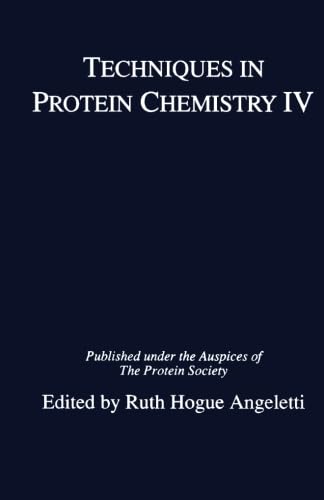 Stock image for Techniques in Protein Chemistry IV for sale by Revaluation Books