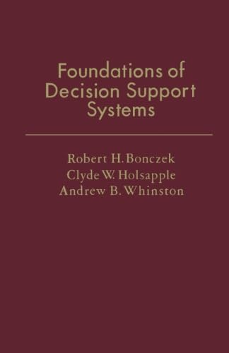 Immagine dell'editore per Foundations of Decision Support Systems venduto da Revaluation Books