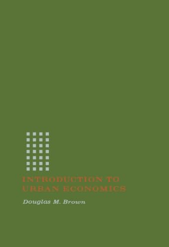 9781483236681: Introduction to Urban Economics