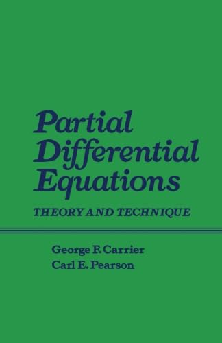 Imagen de archivo de Partial Differential Equations: Theory and Technique a la venta por Revaluation Books