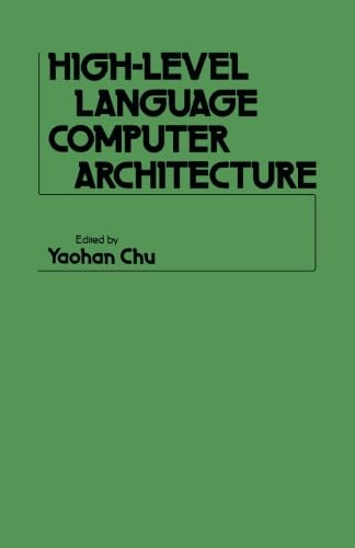 Imagen de archivo de High-Level Language Computer Architecture a la venta por Revaluation Books