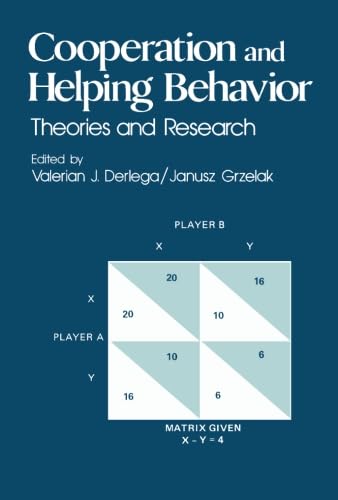 Stock image for Cooperation and Helping Behavior: Theories and Research for sale by Revaluation Books