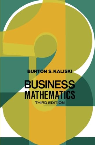 Stock image for Business Mathematics for sale by Revaluation Books