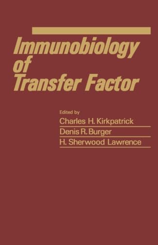 Stock image for Immunobiology of Transfer Factor for sale by Revaluation Books