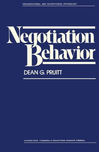 Stock image for Negotiation Behavior for sale by Revaluation Books