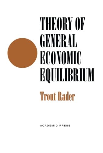 Imagen de archivo de Theory of General Economic Equilibrium a la venta por Revaluation Books