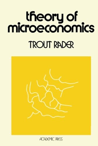 Imagen de archivo de Theory of Microeconomics a la venta por Revaluation Books