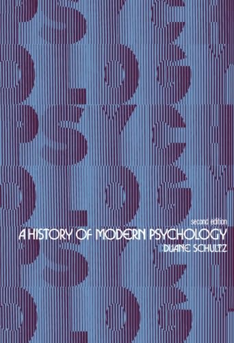 9781483246383: A History of Modern Psychology