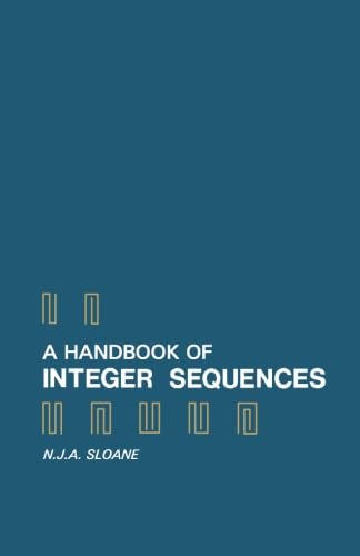 Stock image for A Handbook of Integer Sequences for sale by GF Books, Inc.