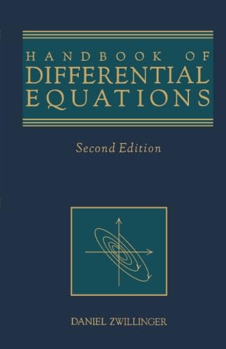 Stock image for Handbook of Differential Equations for sale by GF Books, Inc.