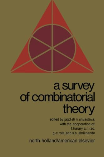 Stock image for A Survey of Combinatorial Theory for sale by Books Unplugged