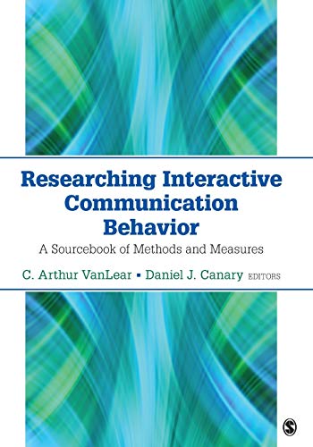 Stock image for Researching Interactive Communication Behavior: A Sourcebook of Methods and Measures for sale by One Planet Books