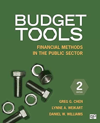 9781483307701: Budget Tools: Financial Methods in the Public Sector